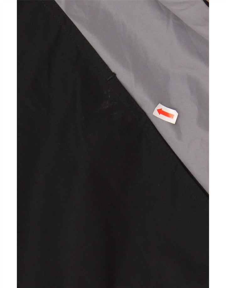 FILA Mens Tracksuit Top Jacket Medium Black Colourblock Polyester