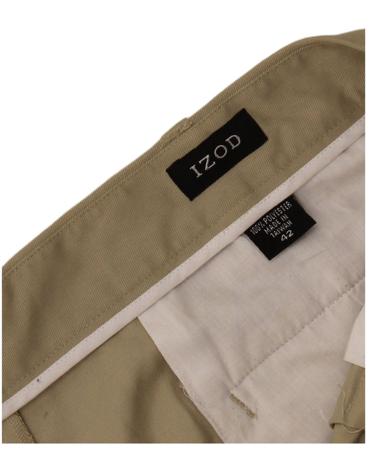 Męskie szorty Chino IZOD W42 2XL Khaki Poliester