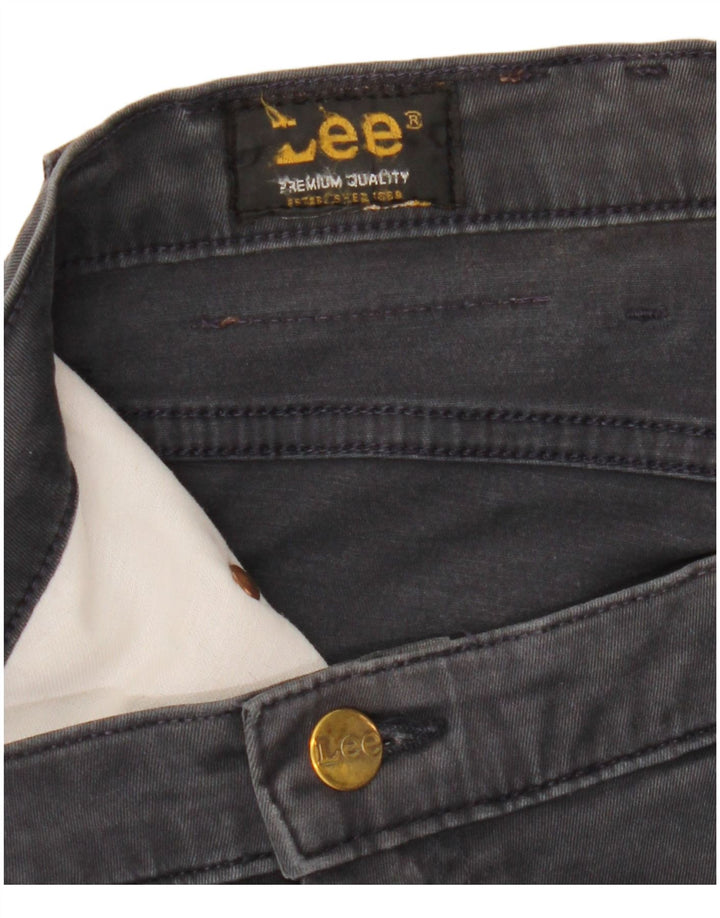 Męskie proste spodnie casual Lee W40 L27 czarne
