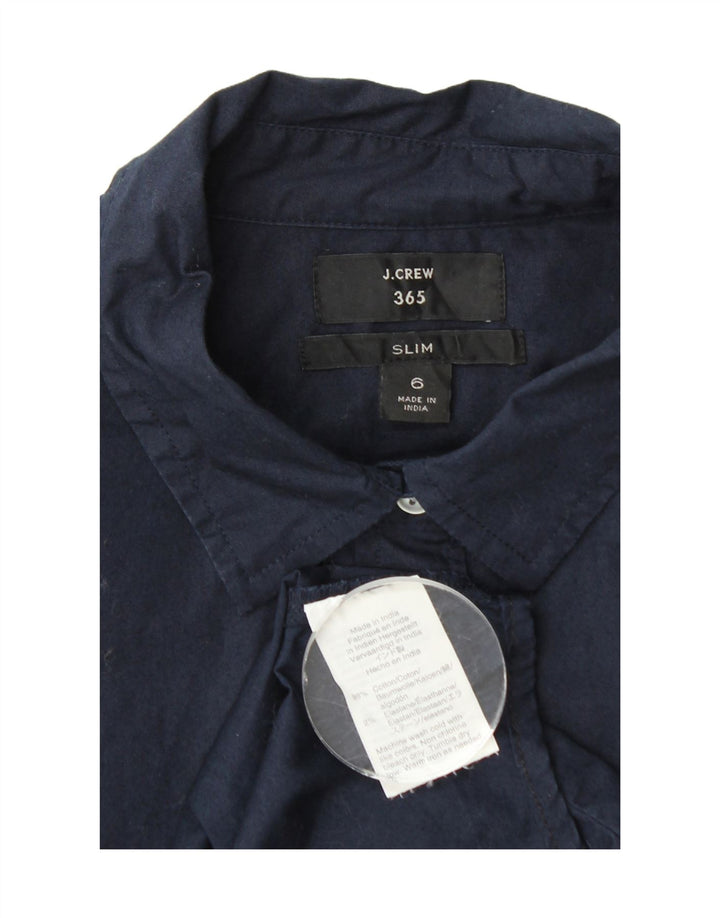 Koszula damska J. Crew 365 Slim US 6, średnia, granatowa, bawełniana