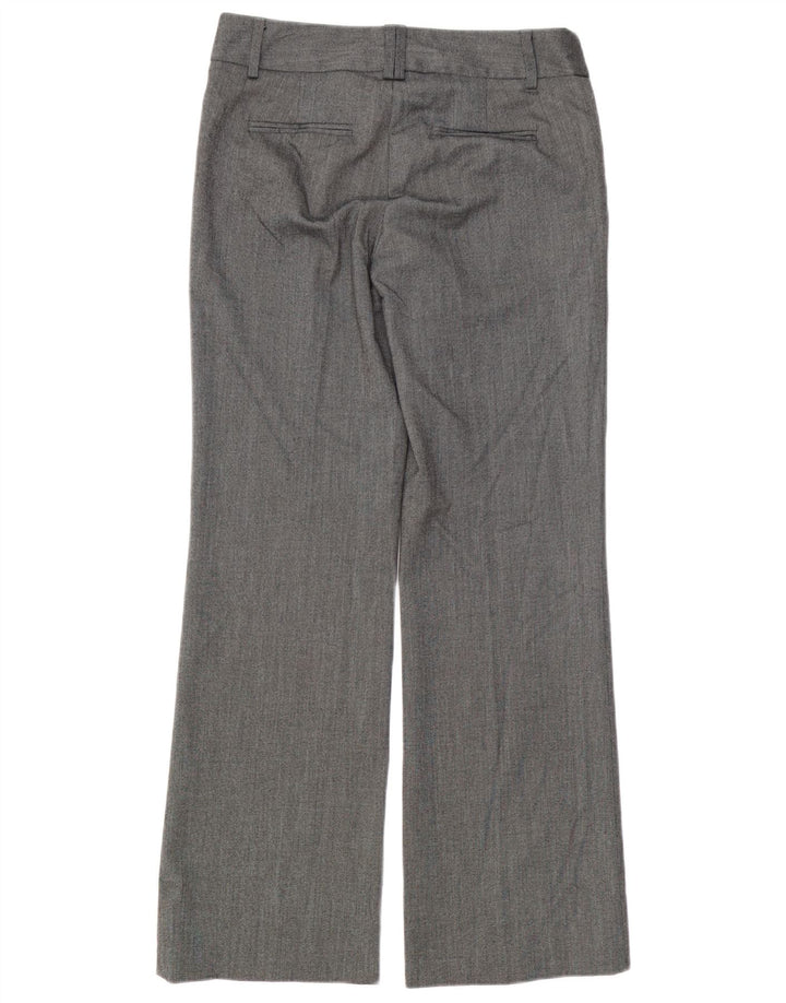 Damskie proste spodnie garniturowe Zara EU 38 Small W28 L31 Szary poliester
