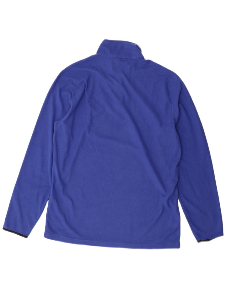 Męski sweter polarowy Champion z zamkiem błyskawicznym, 2XL, niebieski poliester