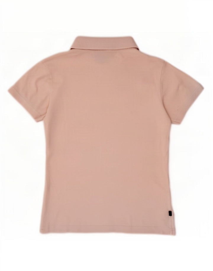 Damska koszulka polo Asics UK 10, mała, różowa, bawełniana