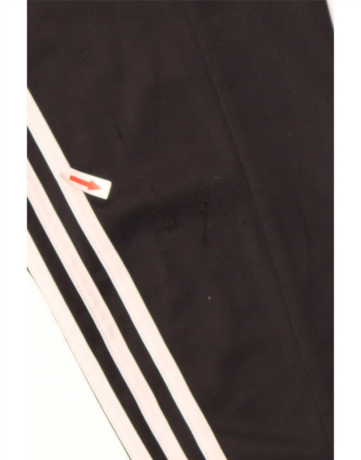 Adidas Męska kurtka dresowa Climalite UK 44/46, duża, czarna, poliestrowa