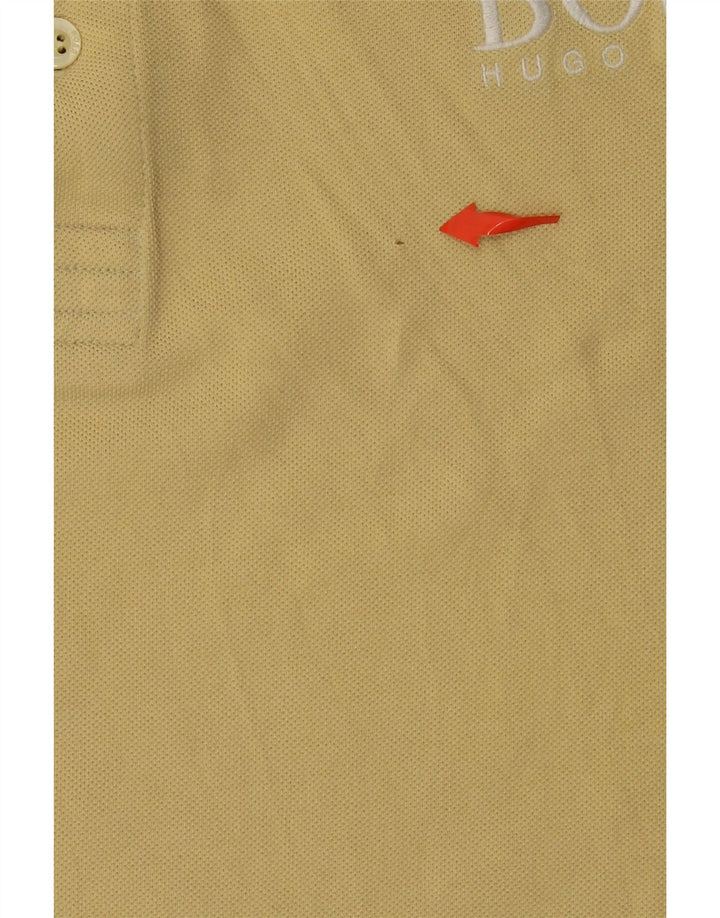 Męska koszulka polo HUGO BOSS 2XL żółta