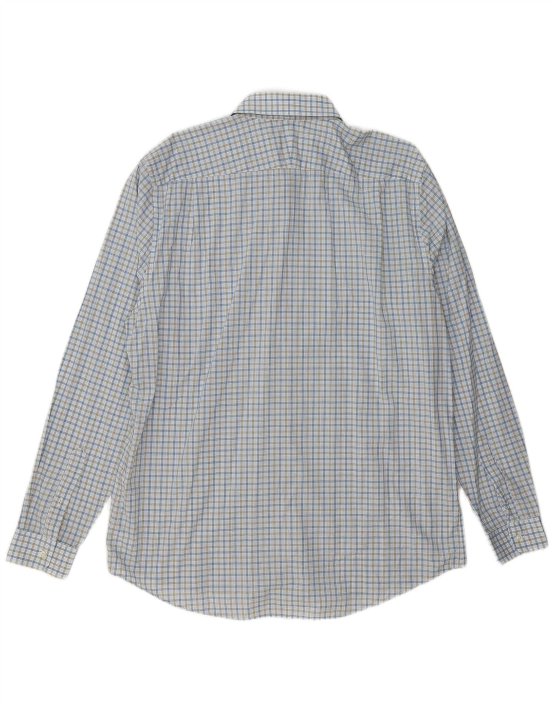 Koszula męska Lacoste o regularnym kroju, rozmiar 44 17 1/2 XL, bawełniana niebieska kratka