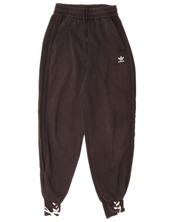 Damskie spodnie dresowe Adidas Graphic Joggers UK 4 XS Czarne