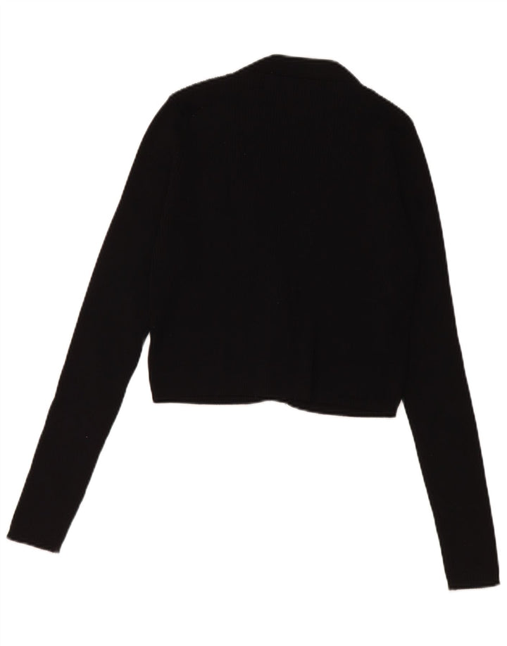 Sweter damski Zara Crop Cardigan UK 8 Small Black