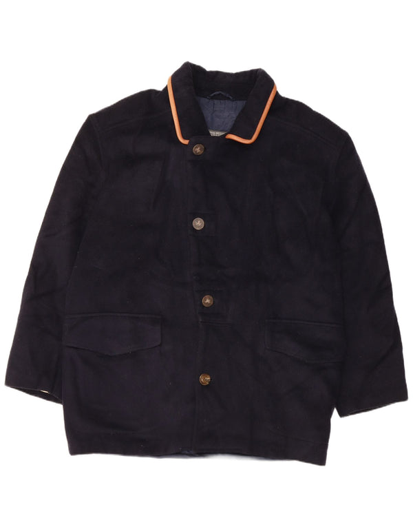 Płaszcz męski Maurizio Baldassari UK 40, duży, granatowy