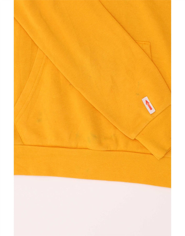 Chłopięcy sweter z kapturem Champion Graphic 9-10 lat, średni żółty