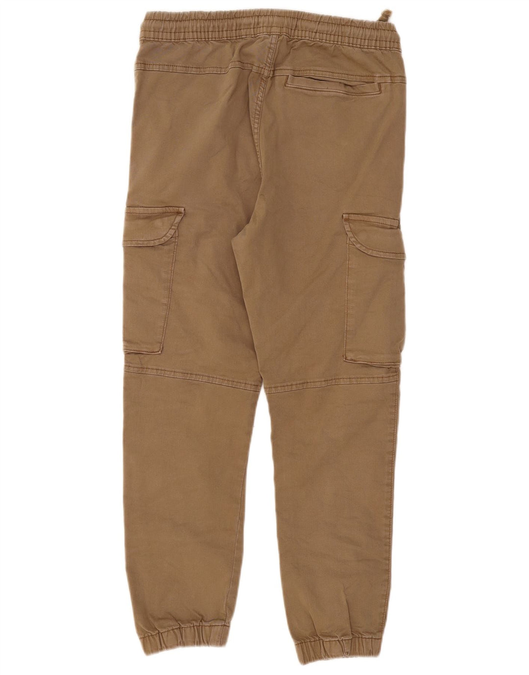 Męskie spodnie cargo Zara Crop Joggers Small W30 L25 Beżowe