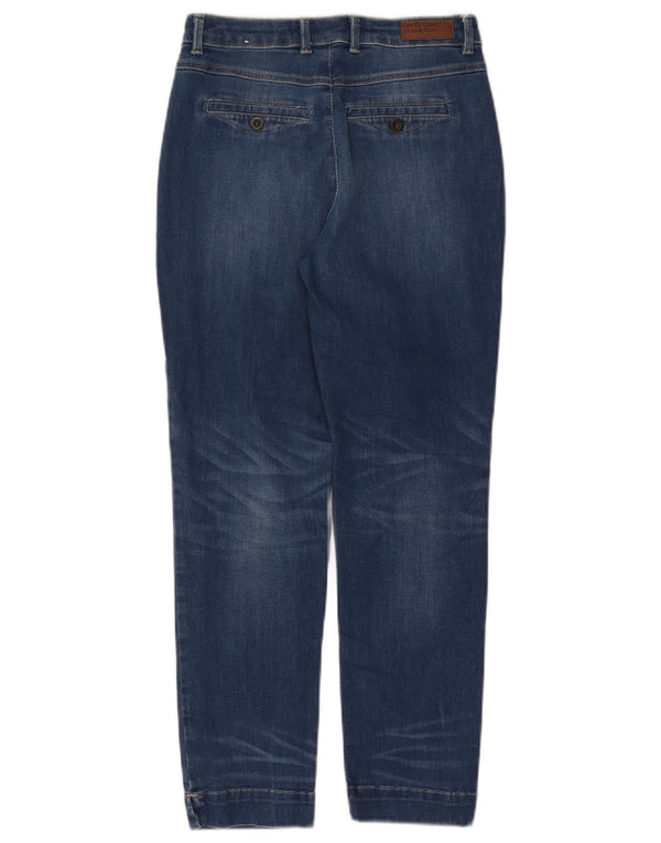 Jeansy damskie Benetton UK 8 Small W26 L27 Niebieskie bawełniane