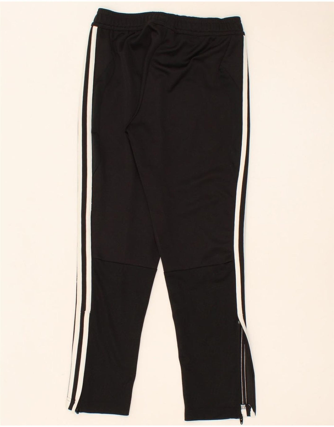 ADIDAS Boys Graphic Tracksuit Trousers 9-10 Years  Black Polyester Vintage Adidas and Second-Hand Adidas from Messina Hembry 