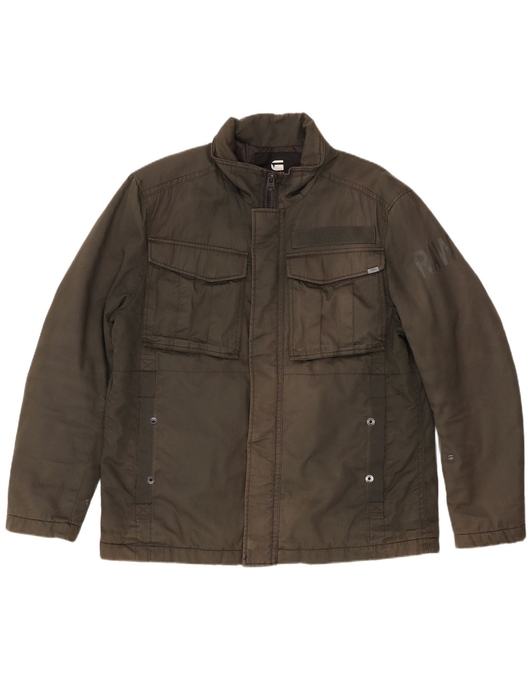 Męska kurtka użytkowa G-Star Graphic UK 42 XL, bawełniana khaki