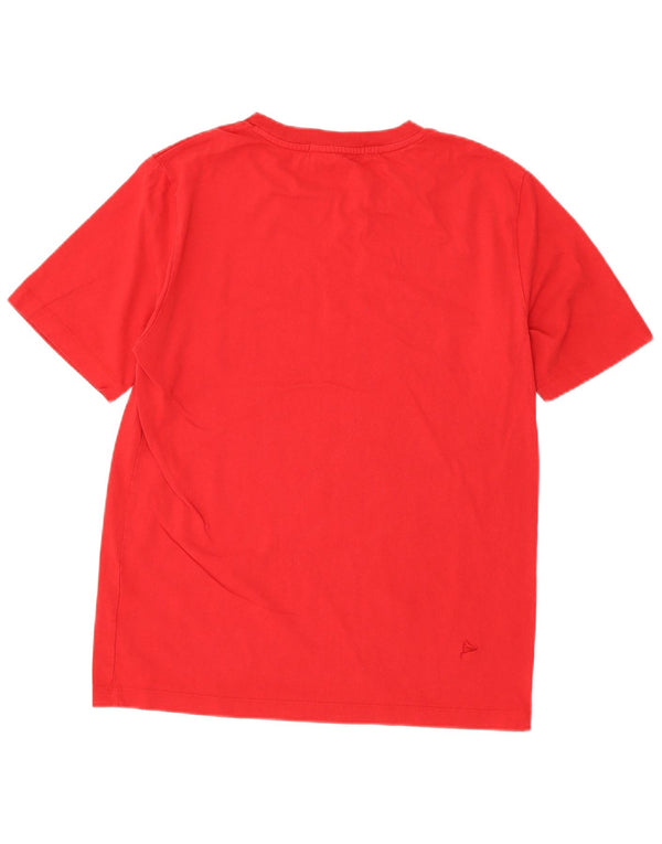Calvin Klein Jeans Mens Graphic T-Shirt Top Large Red Cotton