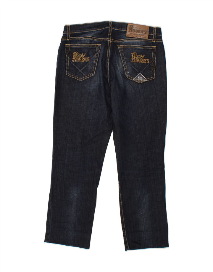 ROY ROGERS Womens Straight Jeans W33 L26 Navy Blue Cotton Vintage Roy Rogers and Second-Hand Roy Rogers from Messina Hembry 