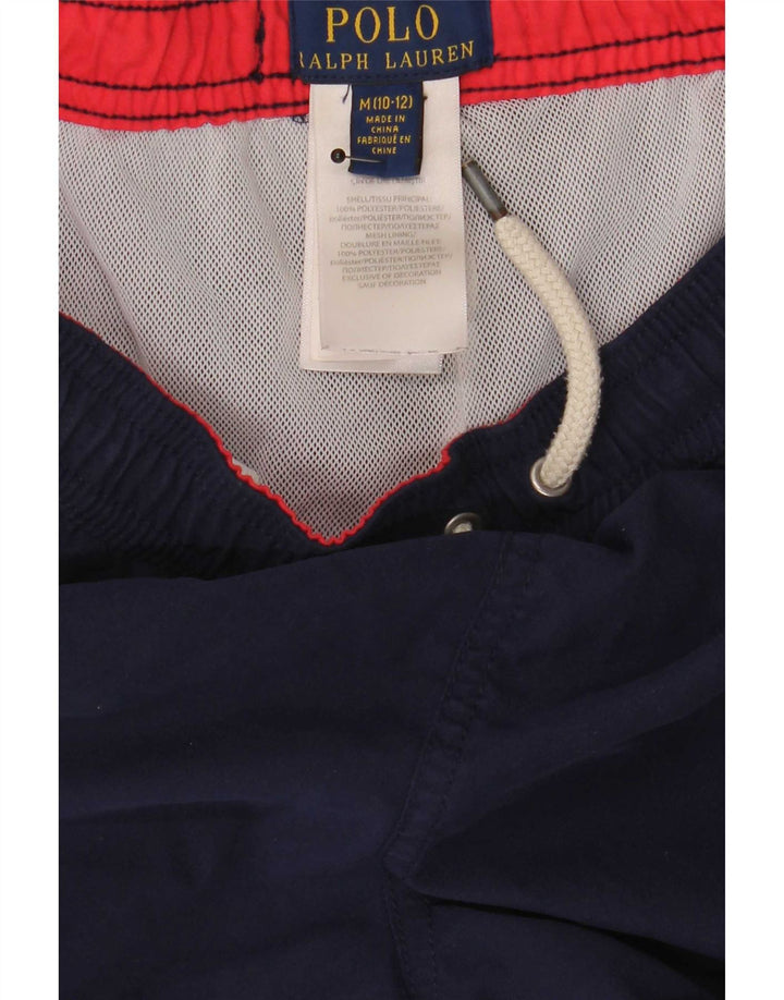 Chłopięce spodenki sportowe Polo Ralph Lauren 10-11 lat, średni granatowy poliester