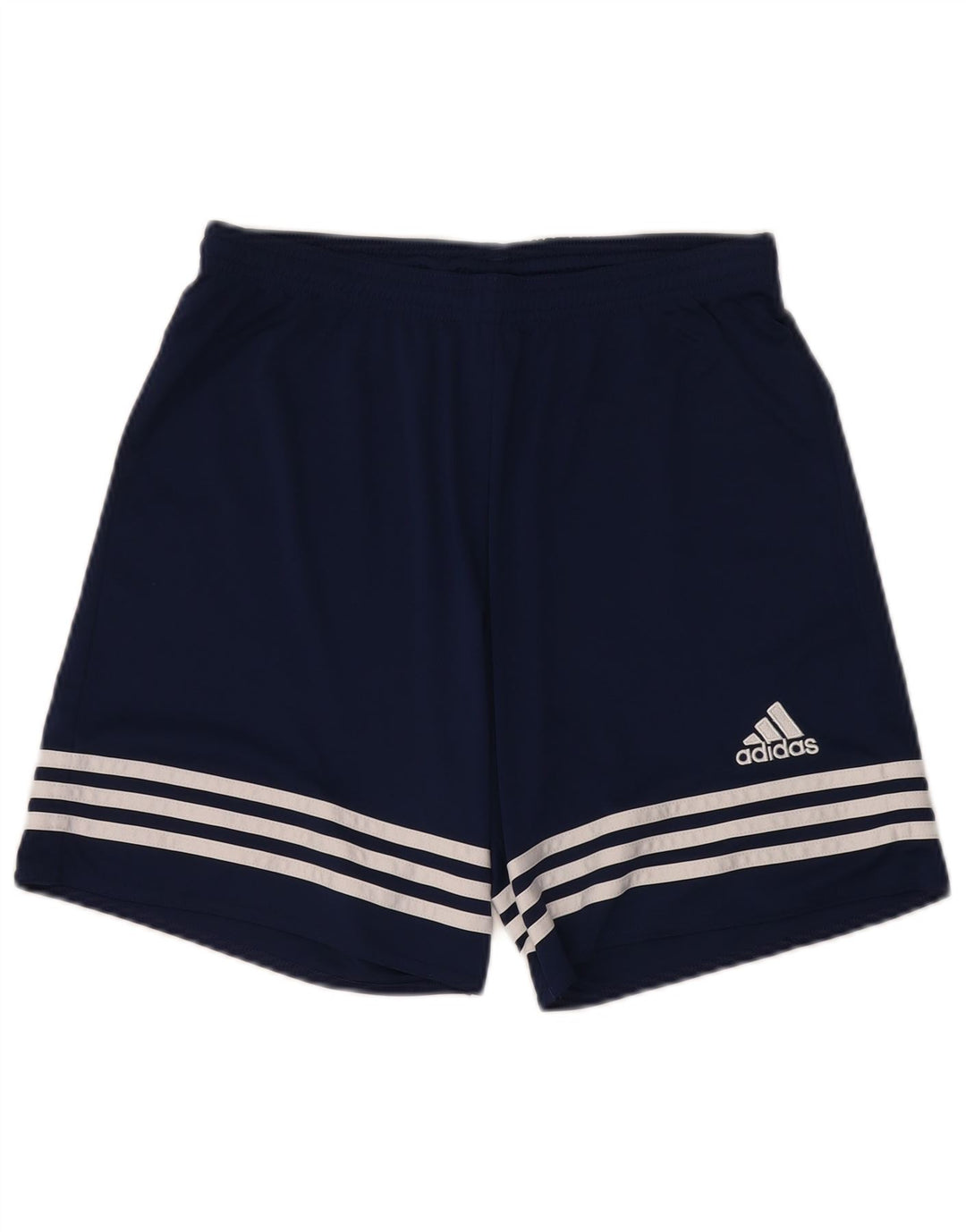 Męskie spodenki sportowe Adidas Climalite, średni granatowy poliester