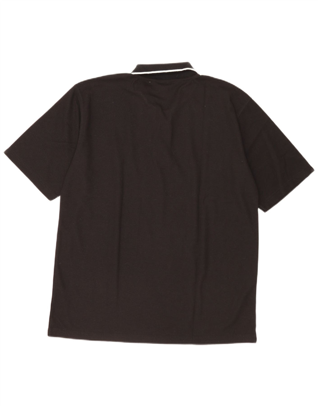 Męska koszulka polo Umbro, duża, czarna, z poliestru