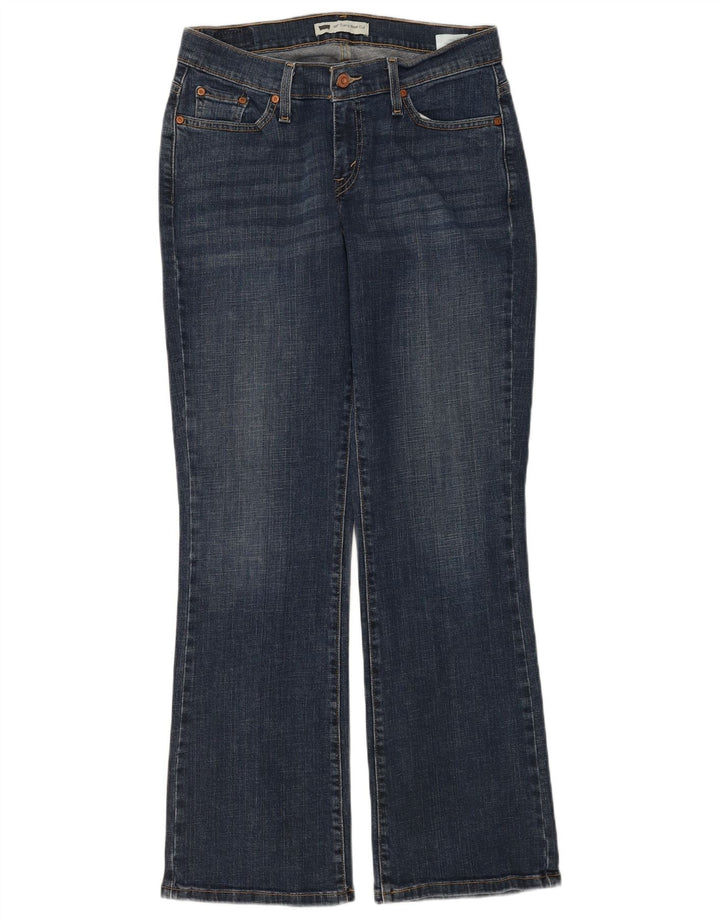 Damskie jeansy Levi's 529 Curvy Bootcut W31 L32 Niebieskie bawełniane