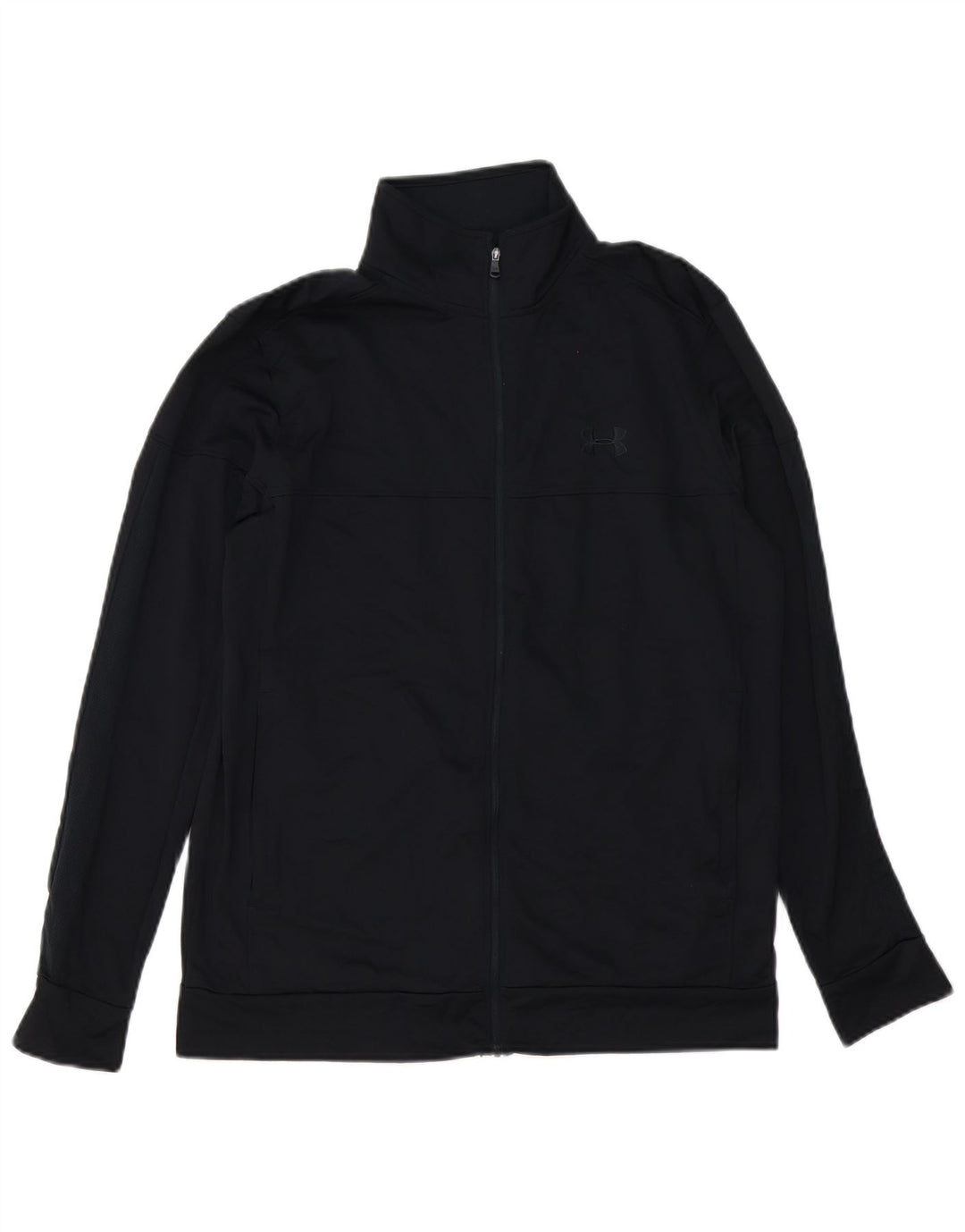 Męska kurtka dresowa Under Armour, średnia czarna, poliester