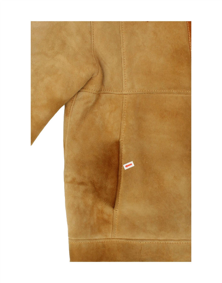 Kurtka męska Shearling VINTAGE UK 36 Small Beżowa Shearling