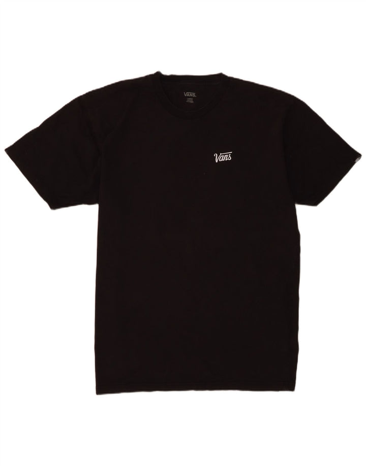 Męski T-shirt Vans, duży, czarny, bawełniany