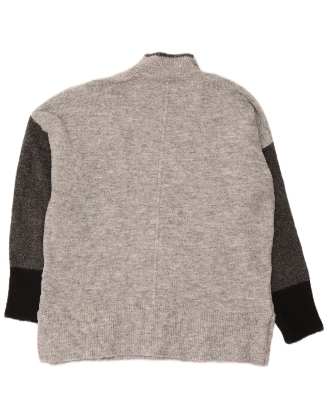 Marks & Spencer Damski sweter z golfem UK 14, średni szary