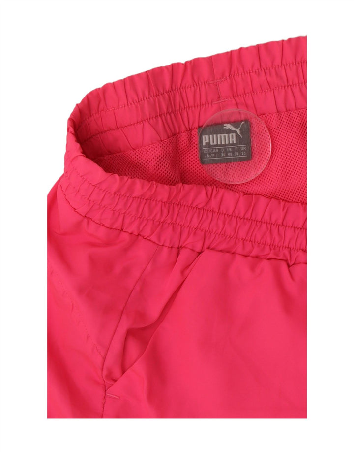 Damskie spodenki sportowe Puma UK 10, małe, różowe, poliestrowe