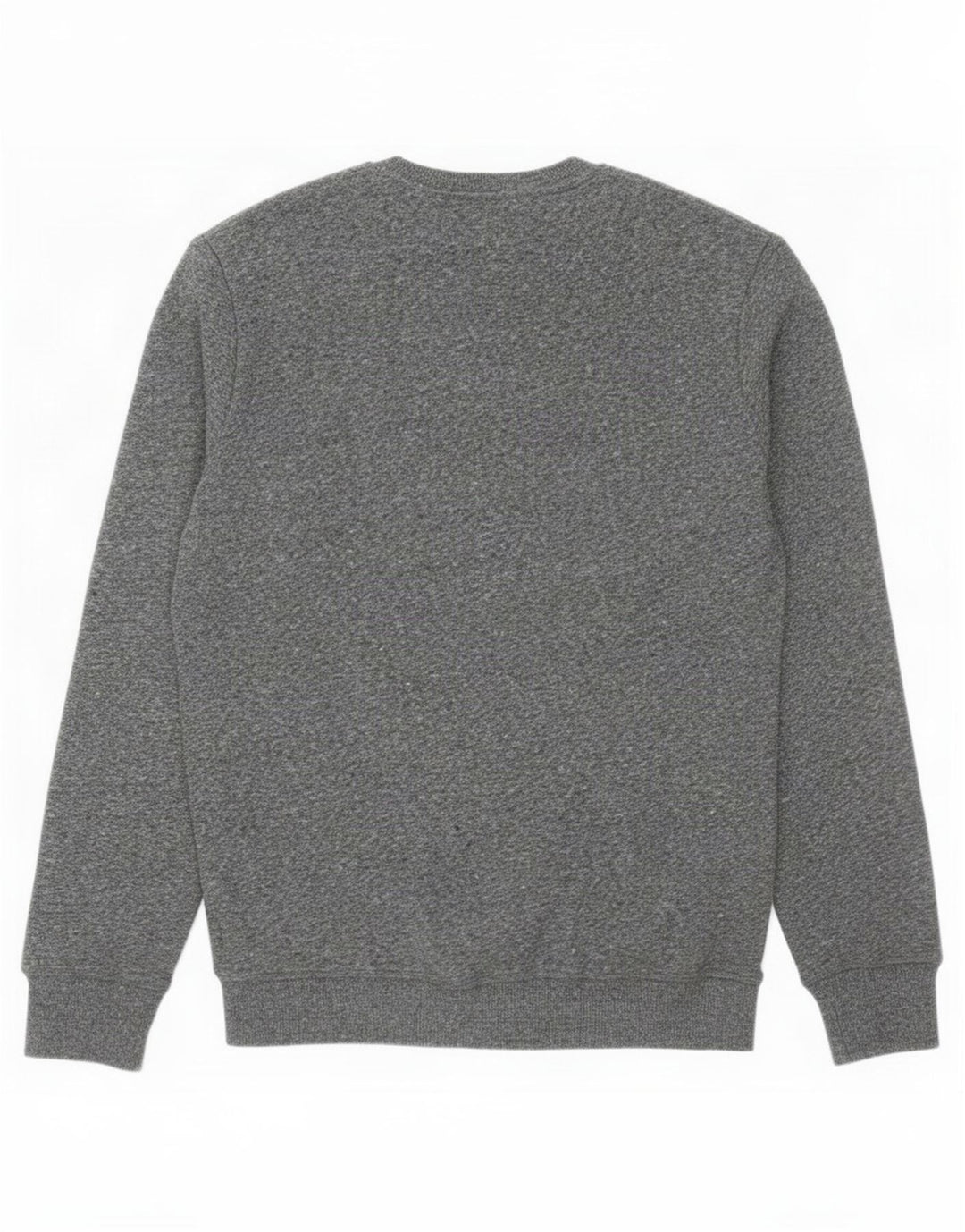 Męski sweter Superdry, duży, szary, z bawełny w cętki