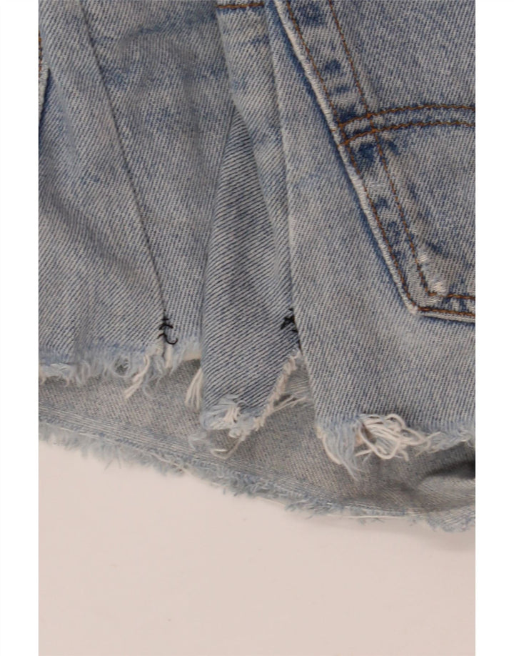 Damskie spodnie jeansowe Levi's 501 z wysokim stanem W24 XS niebieskie