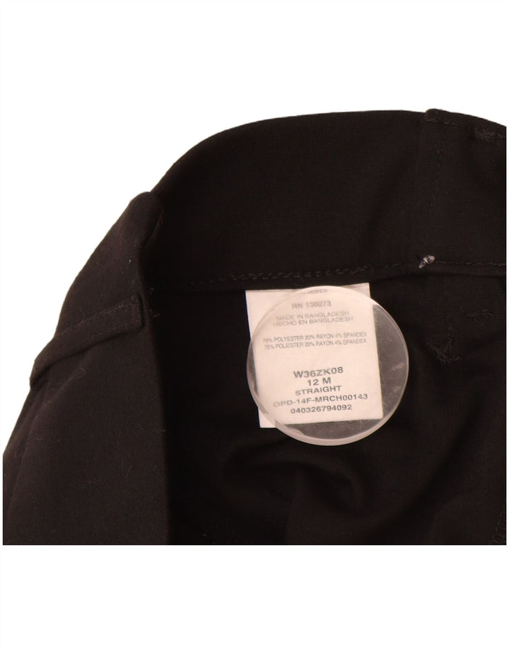 Spodnie damskie Lee Riders US 12 Large W32 L32 Czarny poliester