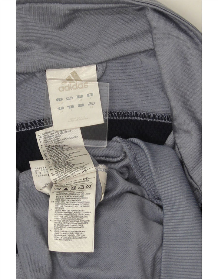 Męska kurtka dresowa ADIDAS Graphic UK 36/38 Mały szary blok kolorów