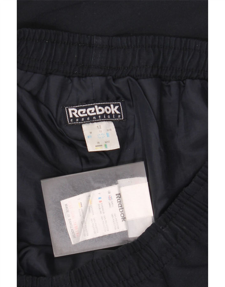 Damskie spodnie dresowe REEBOK UK 12 Średni granatowy poliester