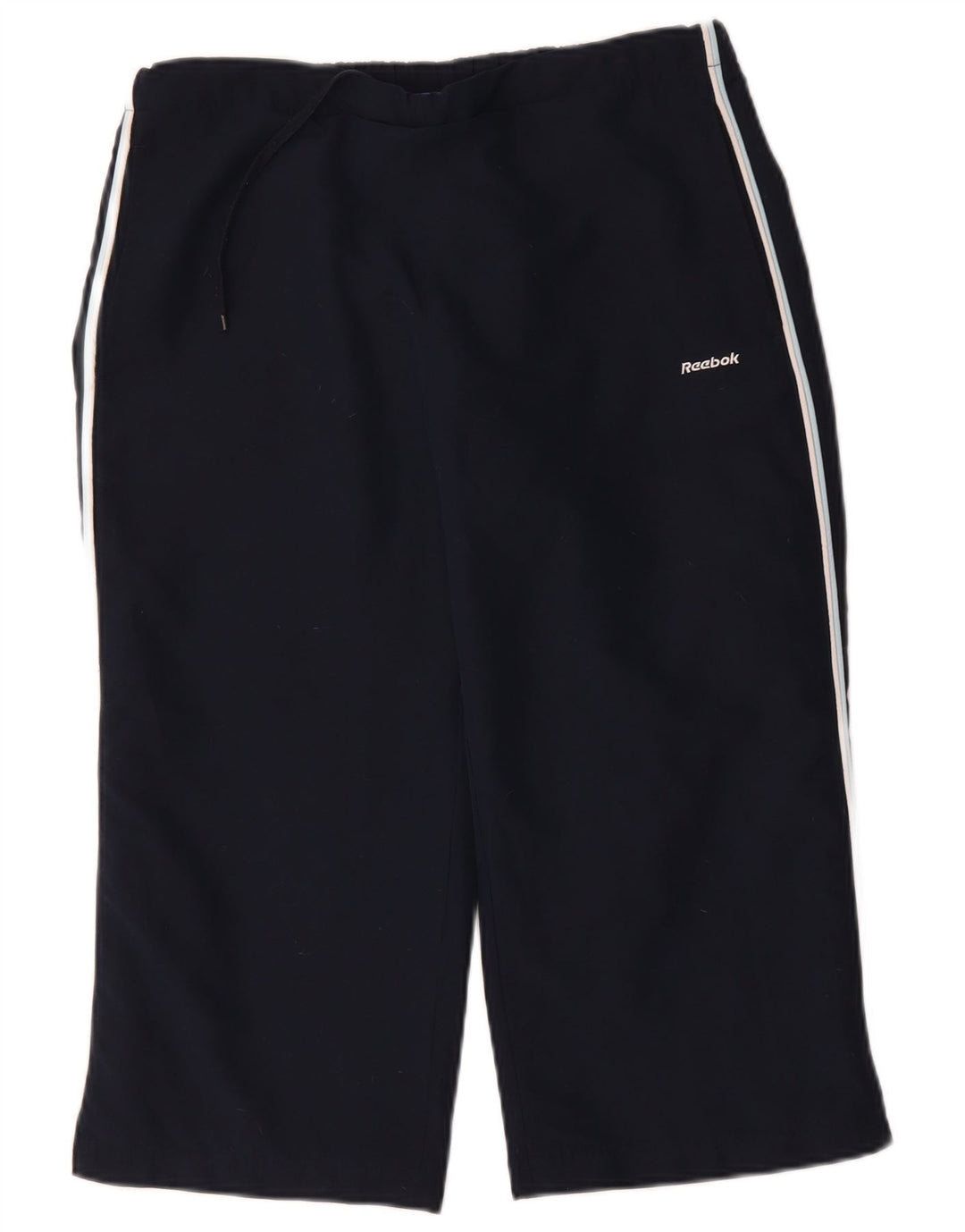 Damskie spodnie dresowe Reebok Capri UK 12 Średni granatowy poliester