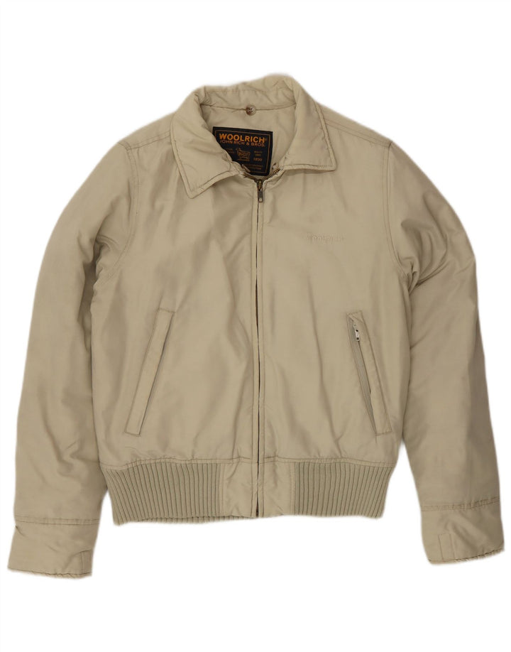 Damska ocieplana kurtka Woolrich UK 38 w kolorze średniego beżu