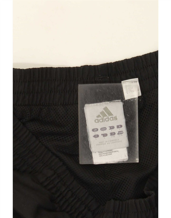 Adidas Męskie spodnie dresowe Joggery, duże, czarne, poliestrowe