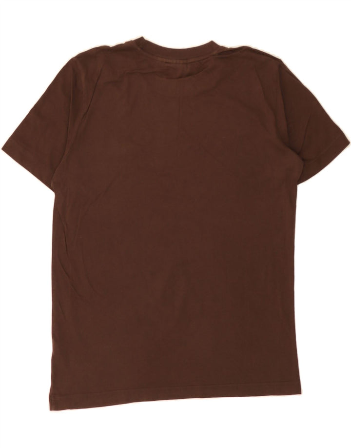 PUMA Mens T-Shirt Top Small Brown Cotton Vintage Puma and Second-Hand Puma from Messina Hembry 