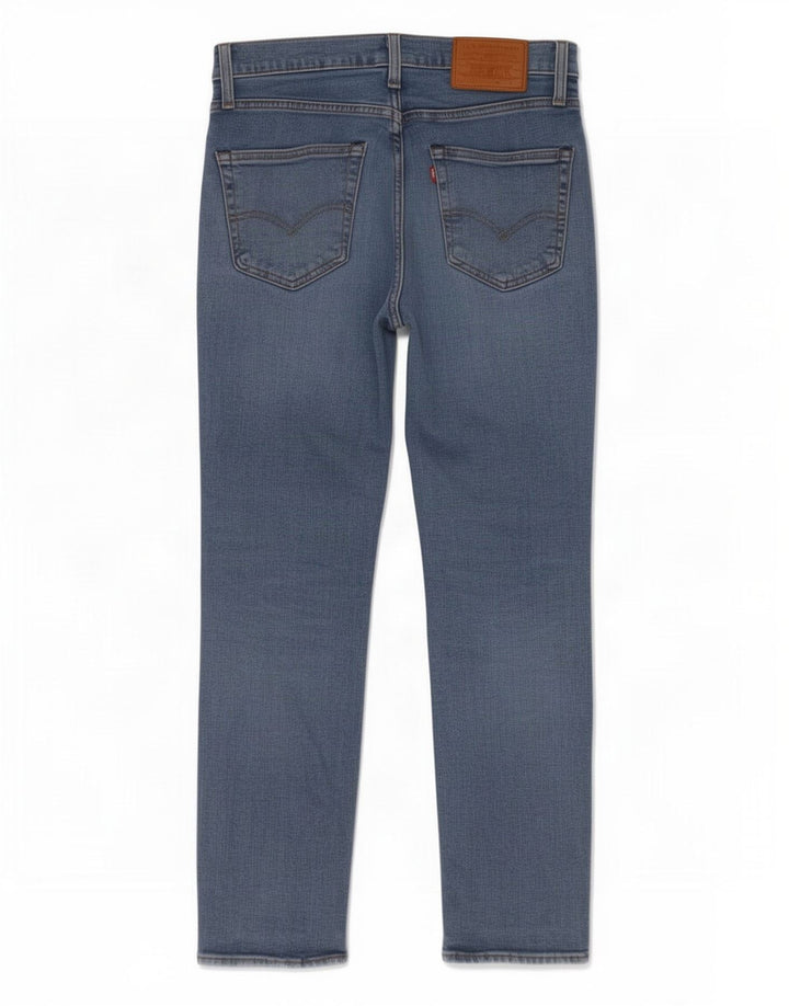 Damskie jeansy Levi's 511 Slim W30 L28 Niebieskie bawełniane