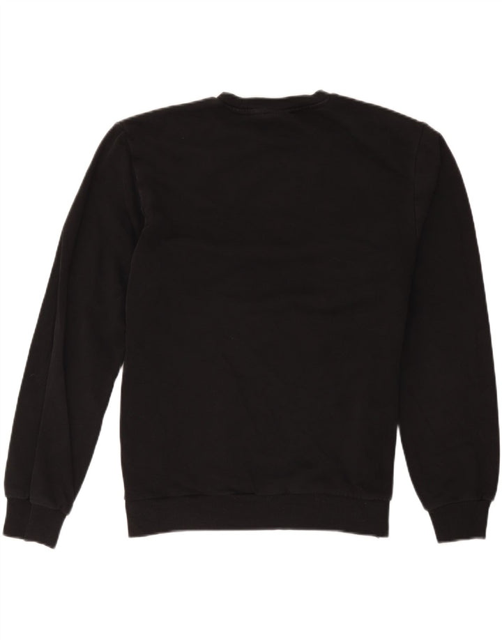 Bluza męska Fila Sweter Średni Czarny Bawełniany Sport