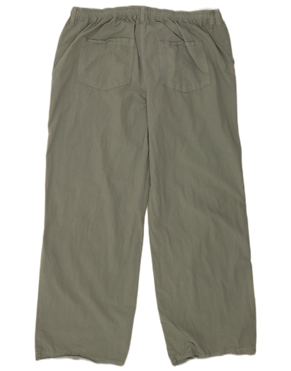 Damskie spodnie Casual o swobodnym kroju Topshop UK 12 Medium W34 L29 Szara bawełna