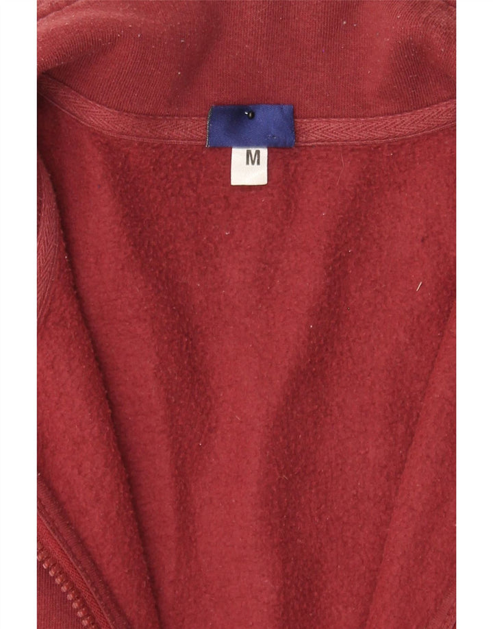 ASICS Mens Tracksuit Top Jacket Medium Red Cotton Vintage Asics and Second-Hand Asics from Messina Hembry 