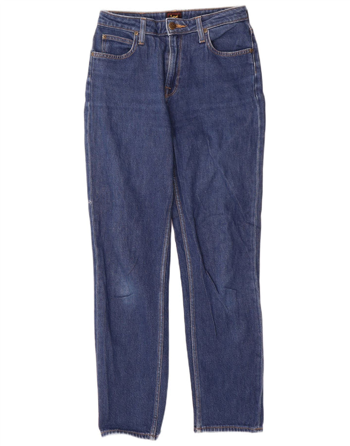 Damskie jeansy Lee Carol Slim W27 L29 Niebieskie bawełniane