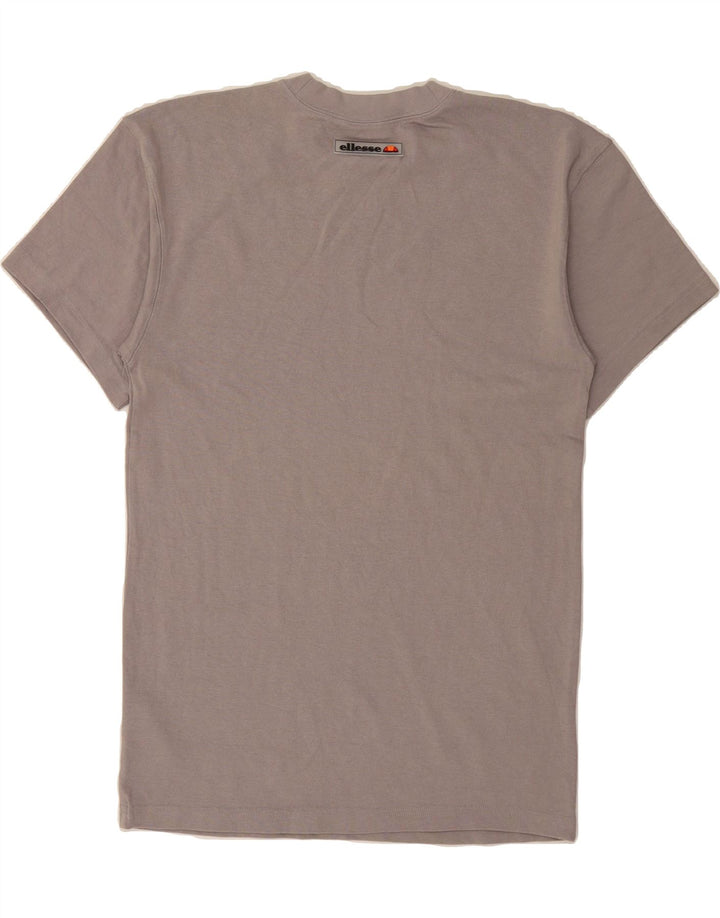 ELLESSE Mens T-Shirt Top XS Grey Cotton Vintage Ellesse and Second-Hand Ellesse from Messina Hembry 