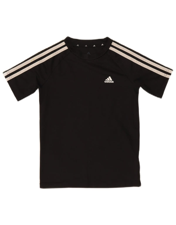 Chłopięca koszulka Adidas Aeroready Top 9-10 lat Czarny poliester