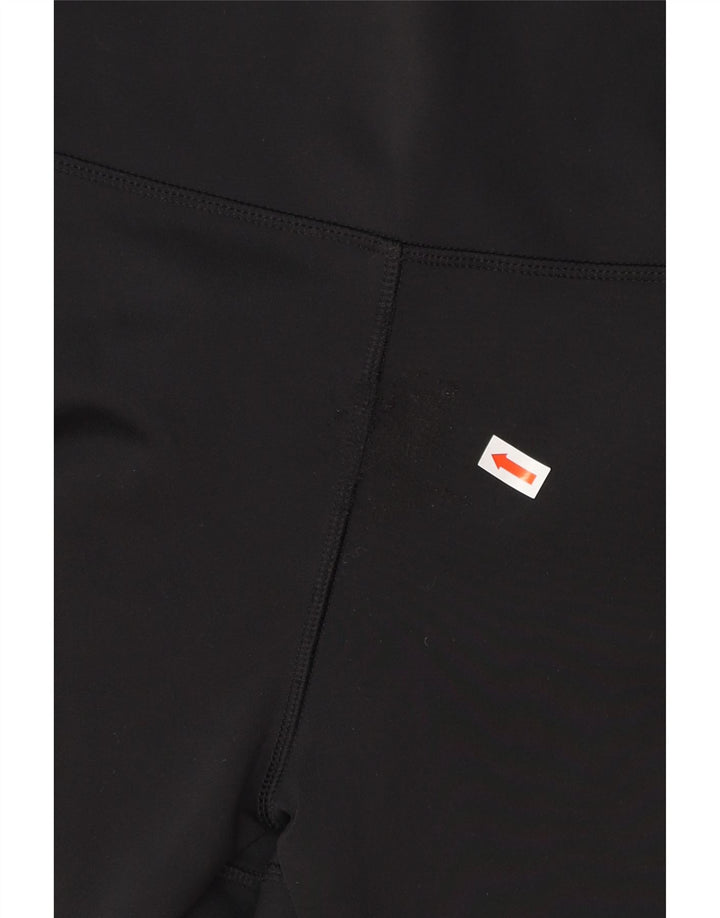 Damskie legginsy ADIDAS Climalite UK 12/14, średni czarny poliester