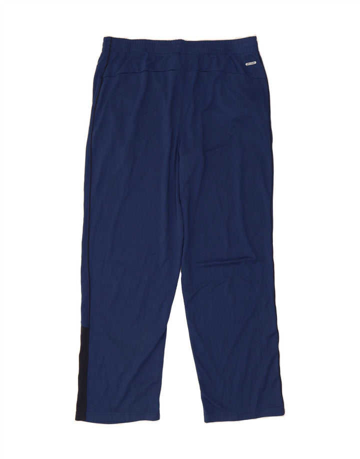 STARTER Mens Tracksuit Trousers Large  Blue Colourblock Polyester Vintage Starter and Second-Hand Starter from Messina Hembry 