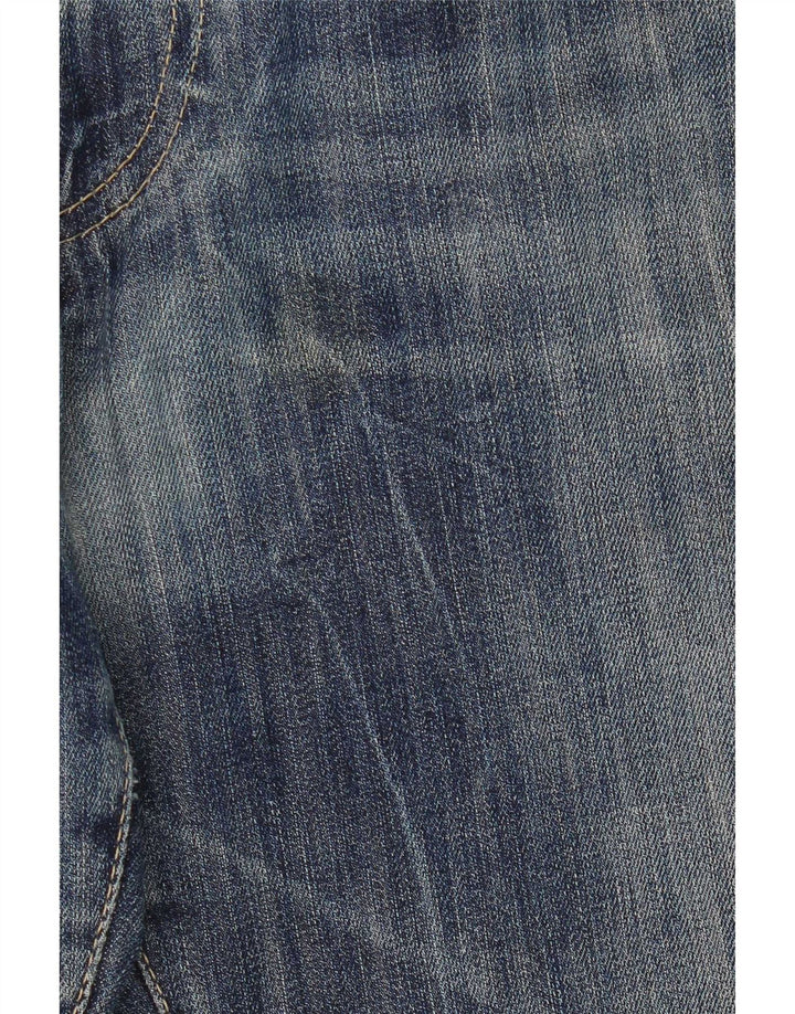 Męskie proste dżinsy Calvin Klein W34 L31 granatowe