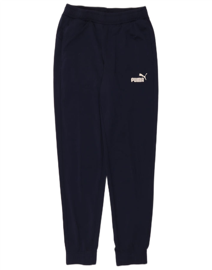 Damskie spodnie dresowe Puma Joggers UK 12 Średni granatowy poliester