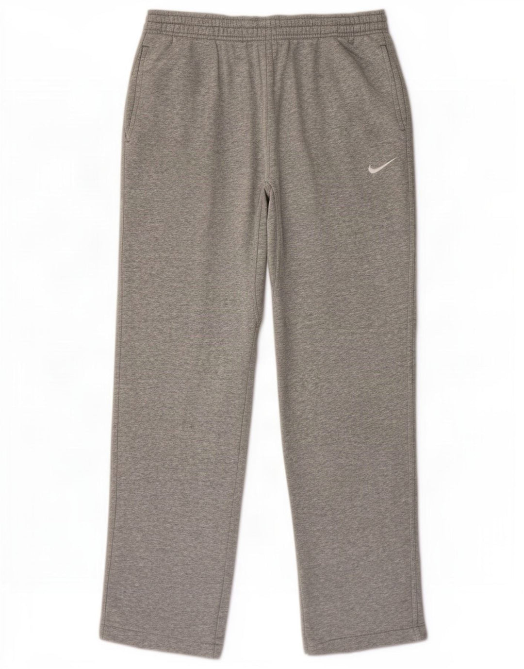 Męskie spodnie dresowe Nike, średnioszare, bawełniane w cętki